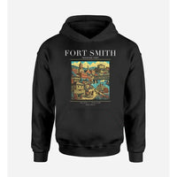 Thumbnail for FORT SMITH - Poster - Premium Hoodie - Black