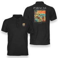 Thumbnail for PARACAS - Poster - Double-Side Polo - Black