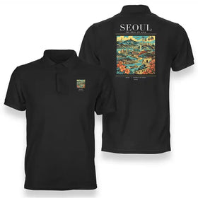 Seoul City Series Premium Polo T-Shirts