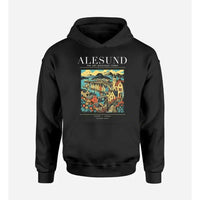 Thumbnail for ALESUND - Poster - Premium Hoodie - Black