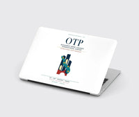 Thumbnail for Bucharest Henri Coandă International Airport (OTP) design on white MacBook case