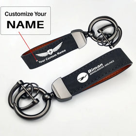 Biman Bangladesh Horseshoe Buckle Key Chains