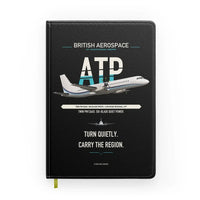 Thumbnail for British Aerospace ATP design on black notebook