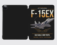 Thumbnail for F-15EX Eagle II design on black ipad tablet case