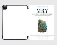 Thumbnail for Monterey Regional Airport (MRY) design on white ipad tablet case