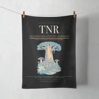 Thumbnail for Ivato International Airport (TNR) design on black towel