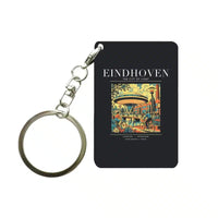 Thumbnail for EINDHOVEN - Poster - Key Chain - Black