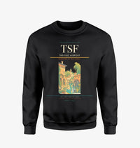 Thumbnail for Treviso Airport (TSF) design on black sweatshirt