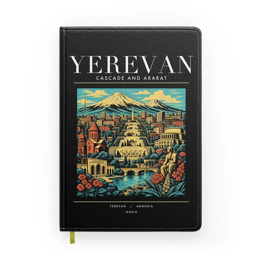 YEREVAN - Poster - Notebook - Black