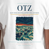 Thumbnail for Ralph Wien Memorial Airport (OTZ) double-side t-shirt design close-up cover