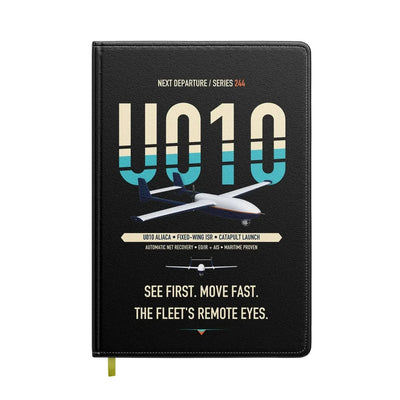 Airbus U010 Aliaca Fixed-wing design on black notebook