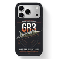 Thumbnail for Hawker Siddeley Harrier GR3 design on black magsafe iphone case, for iPhone 17 Pro