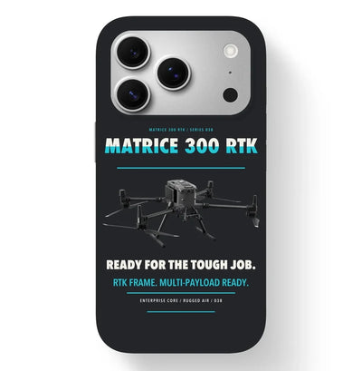 DJI Matrice 300 RTK Case design on black iphone case