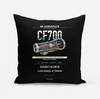 Thumbnail for CF700 design on black pillow