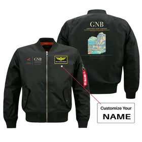 Grenoble-Isère Airport (GNB) Bomber Jacket