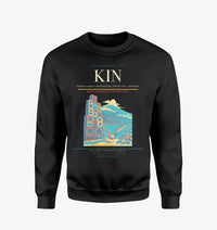 Thumbnail for Norman Manley International Airport (KIN) design on black sweatshirt
