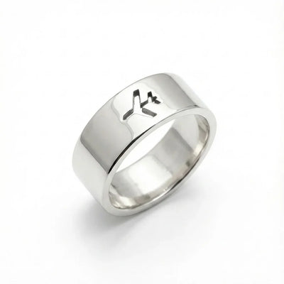Amazing Airplane Symbol Airplane Ring FOR MEN aviation ring in stainless steel.