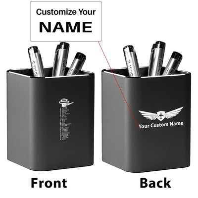 Customisable Aviation Alphabet Pen