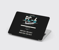 Thumbnail for Pilatus PC-6 Porter design on black MacBook case