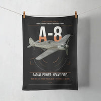 Thumbnail for Focke-Wulf Fw 190A-8 design on black towel