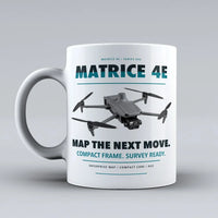 Thumbnail for Matrice 4E Mug design on white dji