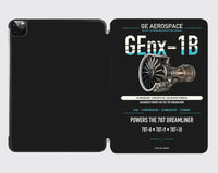 Thumbnail for GEnx-1B design on black ipad tablet case