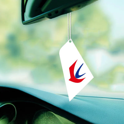 China Eastern Airlines Car aviation design on scented aviation-themed paper car air freshener.