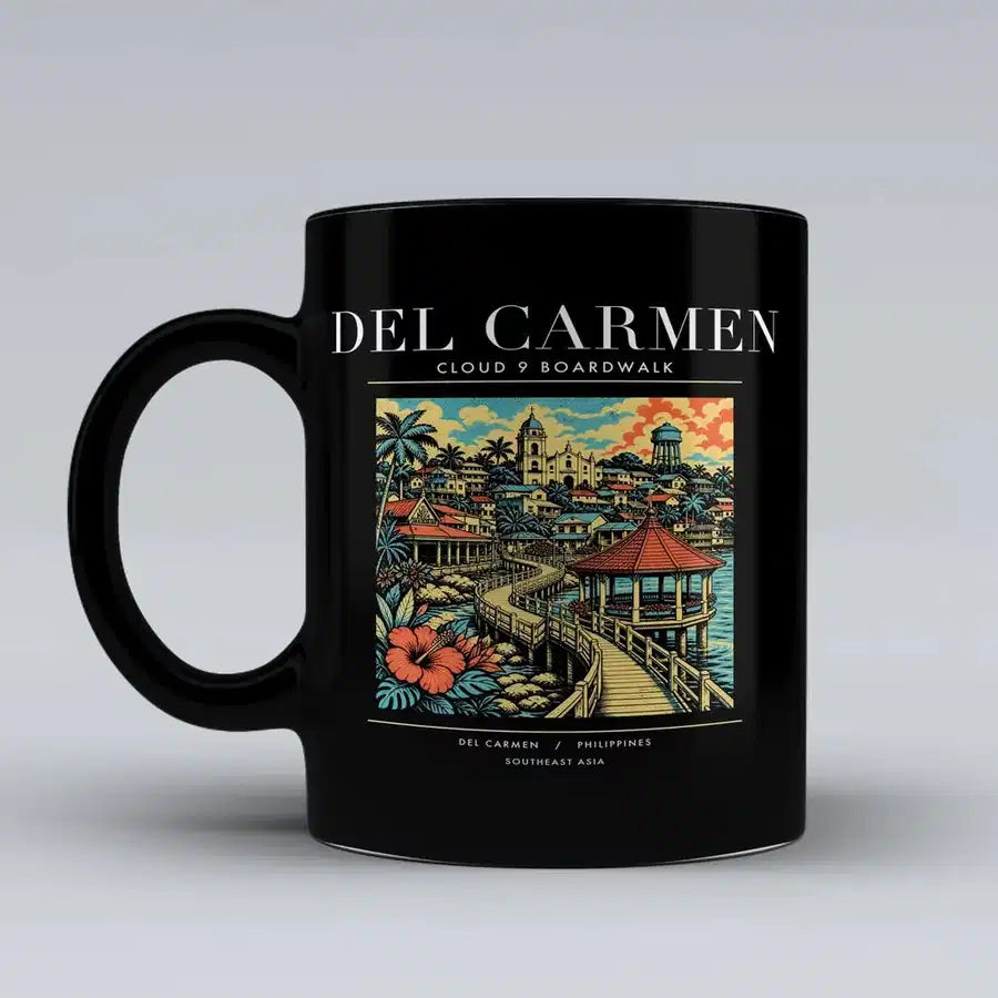 DEL CARMEN - Poster - Mug - Black