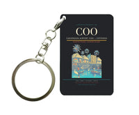 Thumbnail for Cadjehoun Airport COO — Cotonou Key Chain design on black key chain