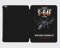 Thumbnail for Erickson S-64F Air Crane design on black ipad tablet case