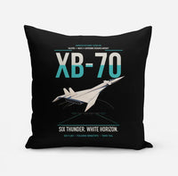 Thumbnail for XB-70A Valkyrie design on black pillow