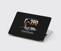 Thumbnail for C-390 Millennium design on black MacBook case