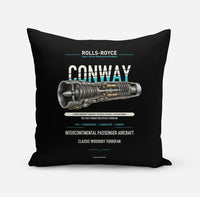 Thumbnail for CONWAY design on black pillow
