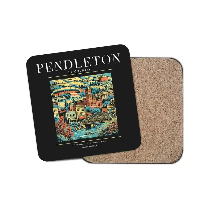 PENDLETON - Poster - Coaster - Black