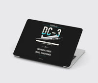 Thumbnail for Douglas DC-3 design on black MacBook case