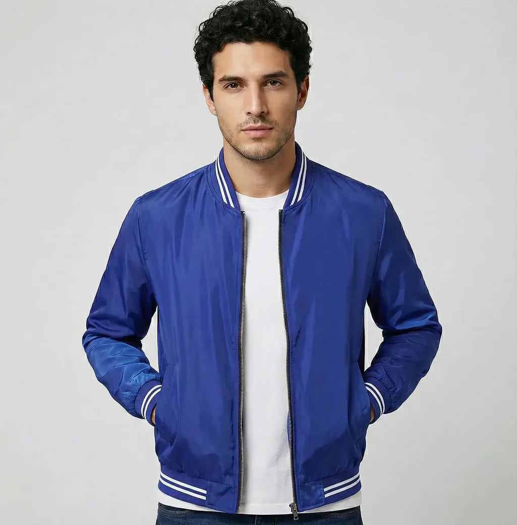 Super Quality aviation design printed on padded shell with classic pilot styling pilot jacket.