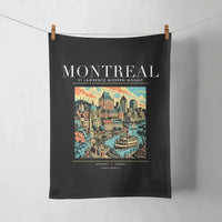 Thumbnail for MONTREAL - Poster - Towel - Black