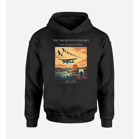 Single-Side Printing — The Migration Escort Double-Side Hoodie