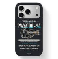 Thumbnail for PW4000-94 Case design on black iphone case
