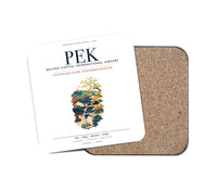 Thumbnail for Beijing Capital International Airport (PEK) design on white 1 piece coaster