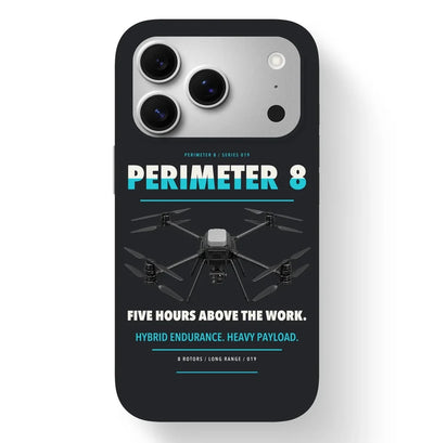 Skyfront Perimeter 8 Case design on black iphone case