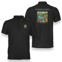 Thumbnail for QUEENSTOWN - Poster - Double-Side Polo - Black