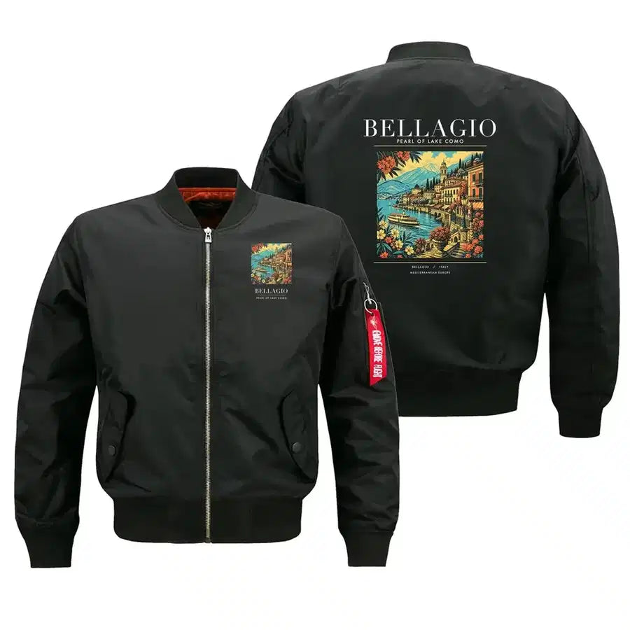 BELLAGIO - Poster - Bomber Jacket - Black