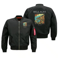 Thumbnail for BELLAGIO - Poster - Bomber Jacket - Black