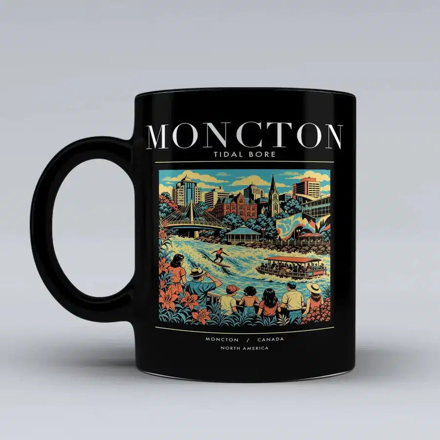 MONCTON - Poster - Mug - Black