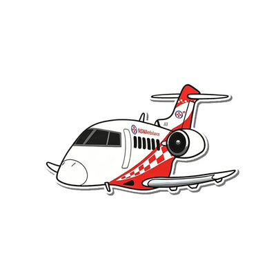 NSW Air Ambulance Pilatus PC-24 aviation design airplane sticker in weather-resistant vinyl.