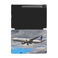 Thumbnail for United Airways Boeing 777 aviation themed tablet case for Samsung tablet.