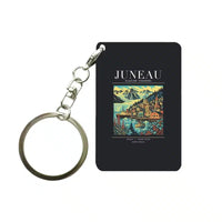 Thumbnail for JUNEAU - Poster - Key Chain - Black