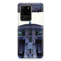 Thumbnail for Airbus A320 Cockpit Wide Printed Samsung Case - Vertical