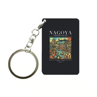 Thumbnail for NAGOYA - Poster - Key Chain - Black